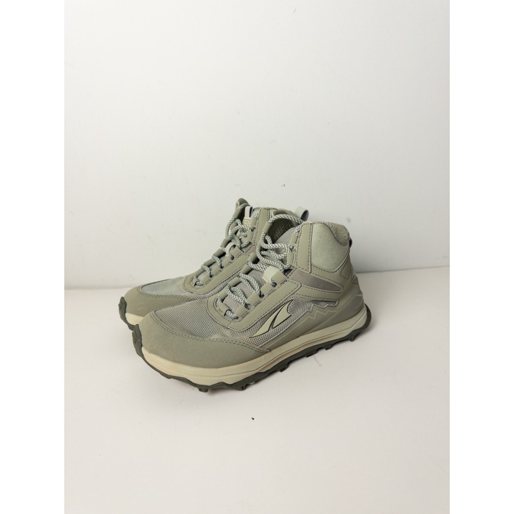 Altra Lone Peak Hiker Womens 7 Sage Green Mid Trail Hiking Boots Zero Drop